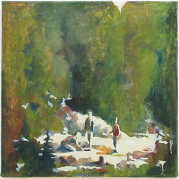 Gläntan, 30x30 cm 2011, OPD